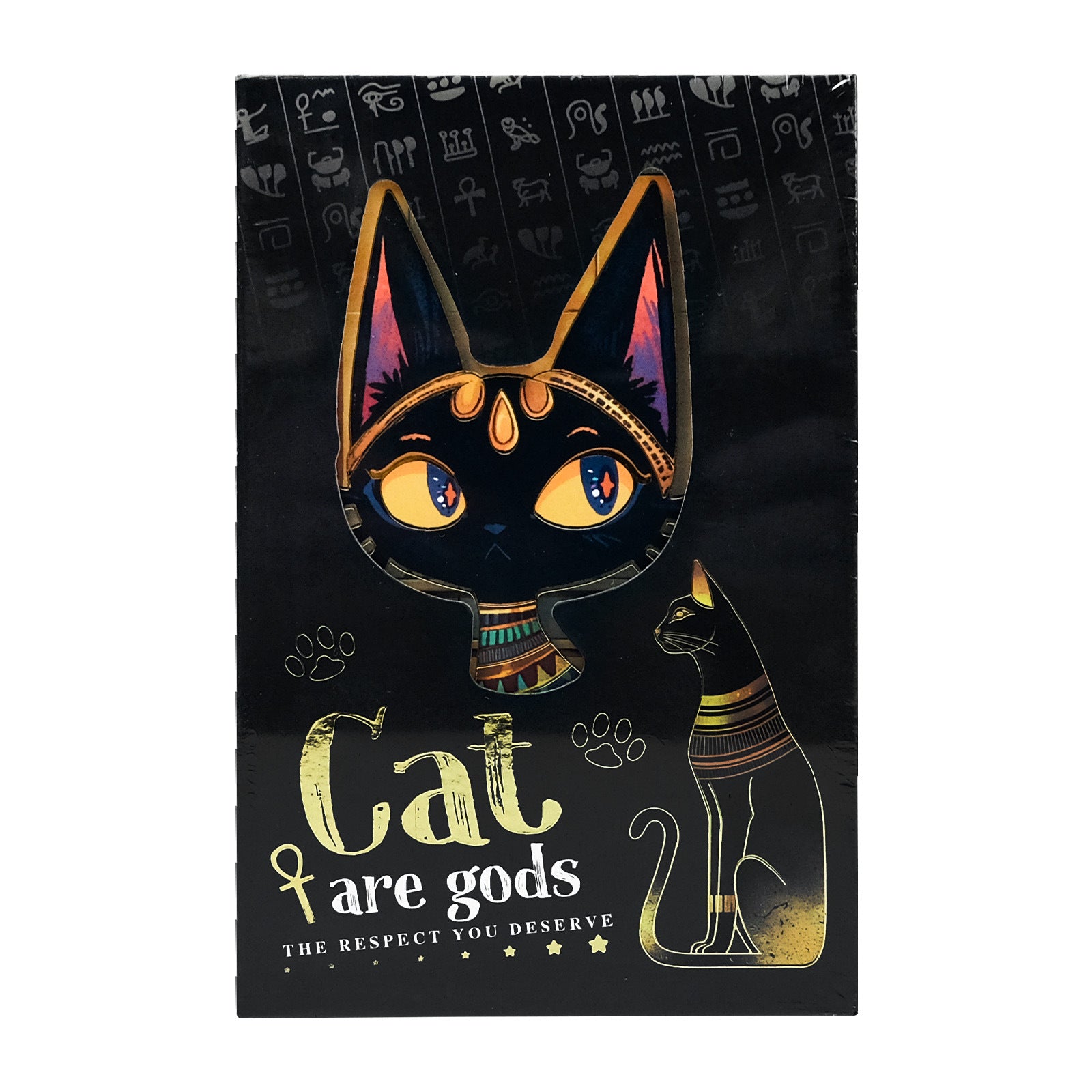 Wholesale Cat Portable Gold-stamping Diary
